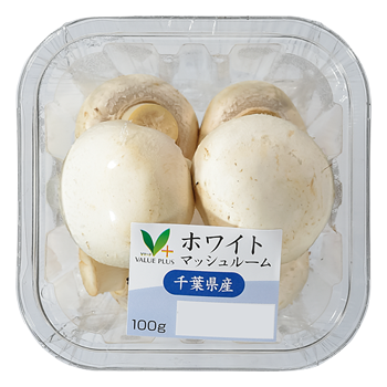 千葉県産ホワイトマッシュルーム　