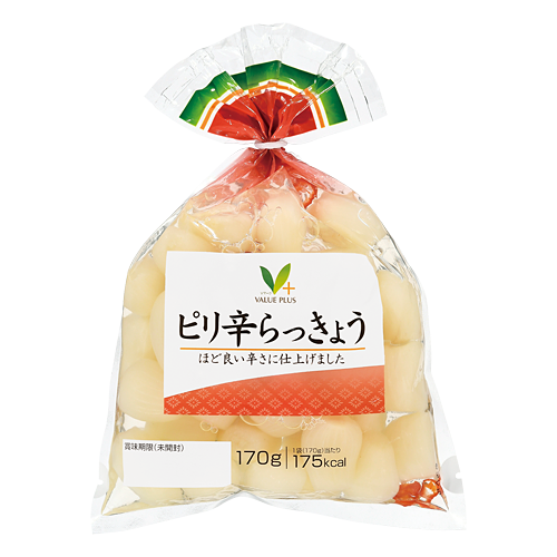 商品ラインナップ vマーク 信頼の生活ブランド ピリ辛らっきょう 商品ラインナップ vマーク 信頼の生活ブランド ピリ辛らっきょう