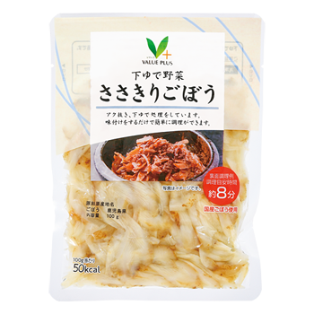 商品ラインナップ vマーク 信頼の生活ブランド 下ゆで野菜 ささきりごぼう 商品ラインナップ vマーク 信頼の生活ブランド 下ゆで野菜 ささきりごぼう
