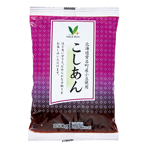商品ラインナップ ｖマーク 信頼の生活ブランド 北海道常呂町産小豆で作った こしあん