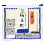 国産大豆豆腐　絹