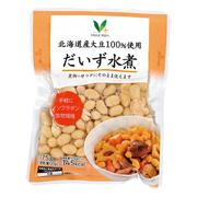 北海道産大豆１００％使用だいず水煮