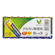 アルカリ乾電池単３　８本組