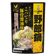 野郎ラーメン監修　野郎鍋　こってり豚骨醤油味