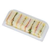 野菜とハムのひとくちサンド