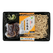 ４種の国産だしを使ったざる蕎麦
