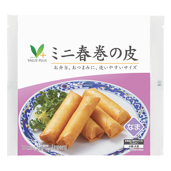 商品ラインナップ vマーク 信頼の生活ブランド ミニ春巻きの皮 商品ラインナップ vマーク 信頼の生活ブランド ミニ春巻きの皮
