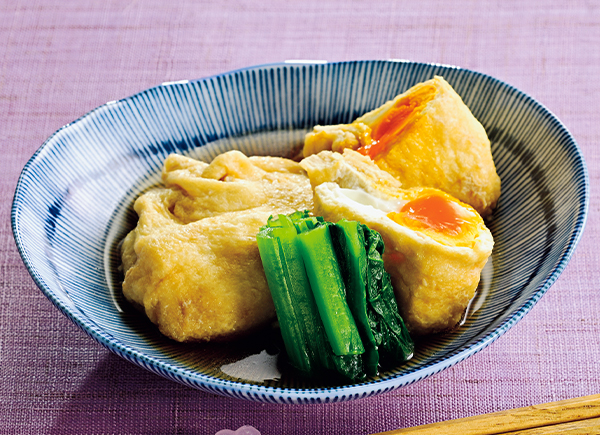 たまご入り巾着の煮物