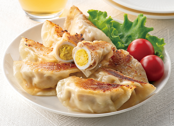 丸ごとうずらギョーザ
