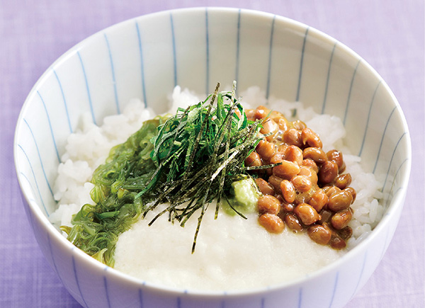 ネバネバ3色丼