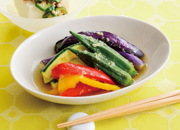 夏野菜の揚げ浸し