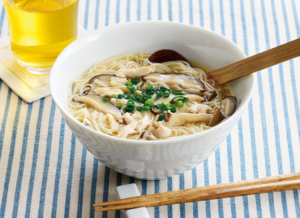 きのこたっぷりとろとろ煮麺