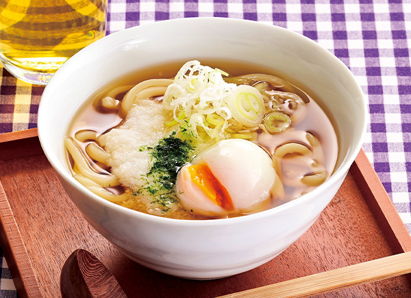 とろろ温玉のせうどん