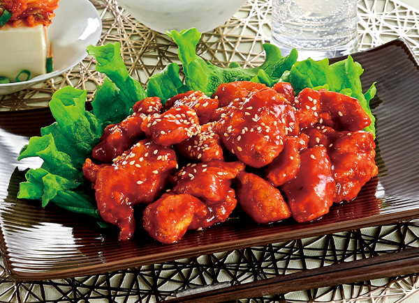 韓国風ヤンニョムチキン
