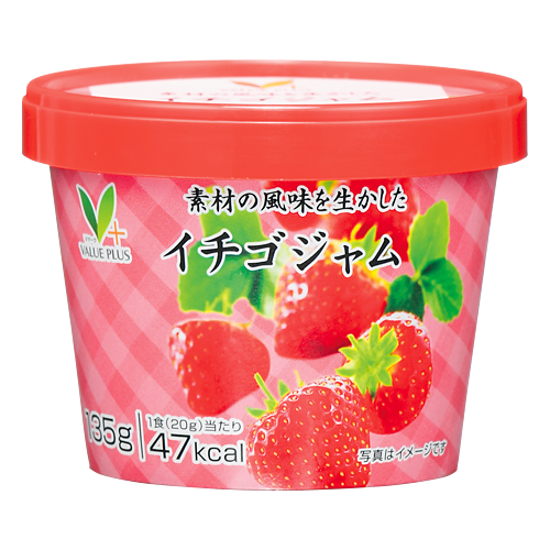 素材の風味を生かした イチゴジャム｜Vマーク：信頼の生活