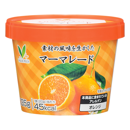 素材の風味を生かした マーマレード｜Vマーク：信頼の生活ブランド