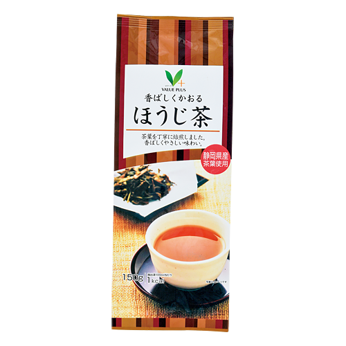 茶ページ 香ばしくかおる ほうじ茶｜Vマーク：信頼の生活ブランド｜株式