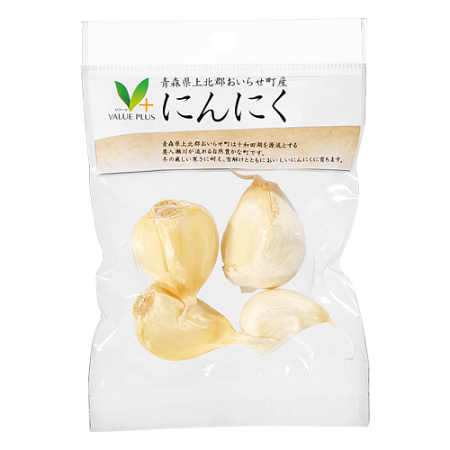 青森県上北郡おいらせ町産にんにく｜Vマーク：信頼の生活ブランド