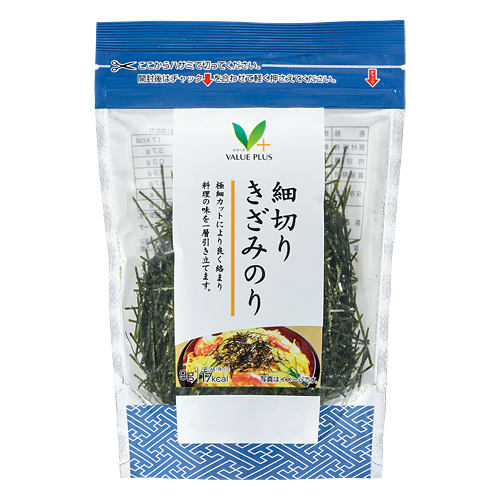 細切りきざみのり｜Vマーク：信頼の生活ブランド｜株式会社八社会