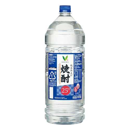 焼酎25°｜Vマーク：信頼の生活ブランド｜株式会社八社会