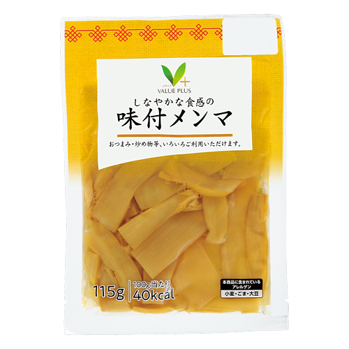 味付メンマ｜Vマーク：信頼の生活ブランド｜株式会社八社会