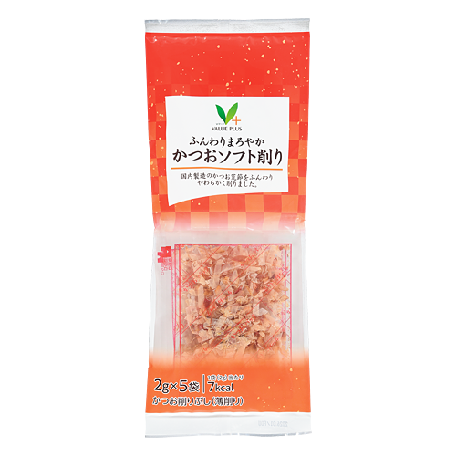 ふんわりまろやか かつおソフト削り｜Vマーク：信頼の生活ブランド