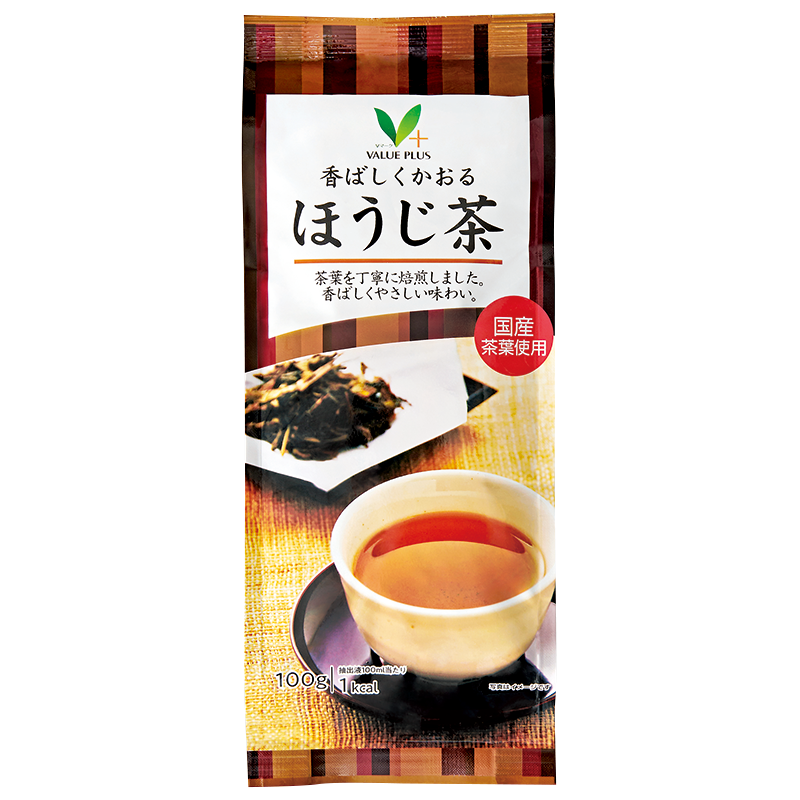 香ばしくかおる ほうじ茶｜Vマーク：信頼の生活ブランド｜株式会社八社会