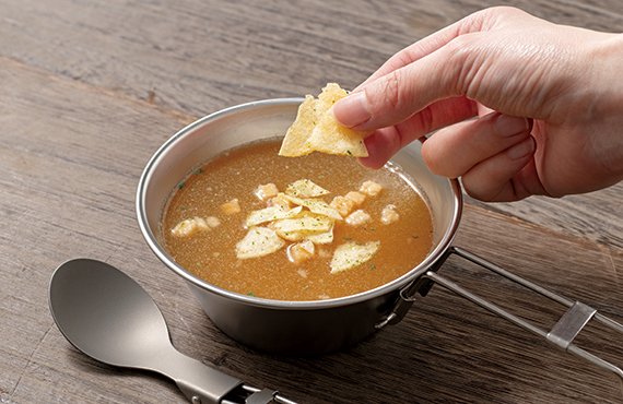 香ばしいオニオンコンソメスープ｜Vマーク：信頼の生活ブランド